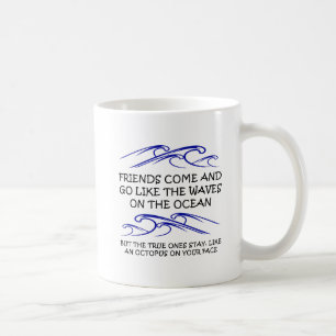 Mug Drôle Pieuvre Ami Véritable