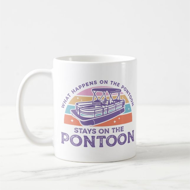 Mug Drôle Ponton Dit (Gauche)