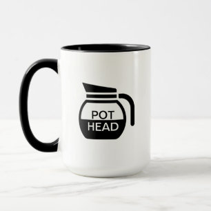 Mug Drôle Pot Head Café