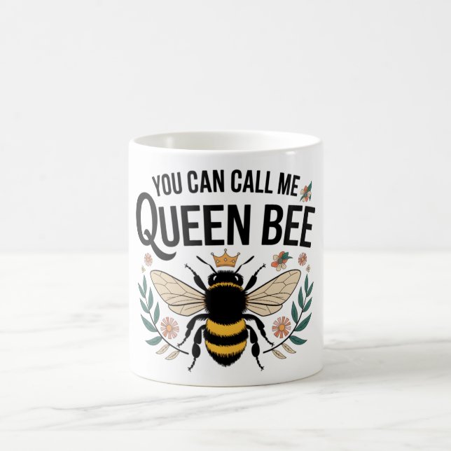 Mug Drôle Queen Bee (Centre)