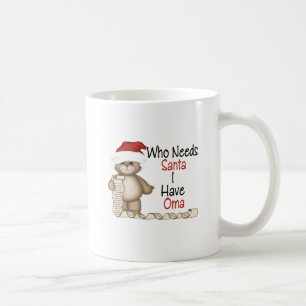 Mug Drôle qui a besoin de Père Noël Oma