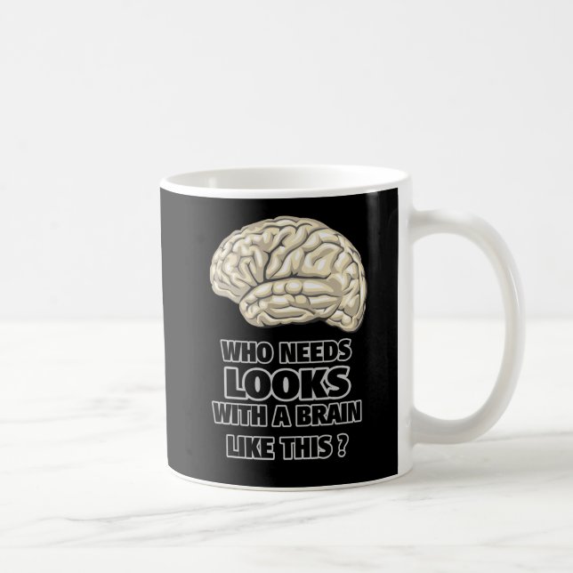 Mug Drôle qui a besoin de sembler noirs et blancs (Droite)