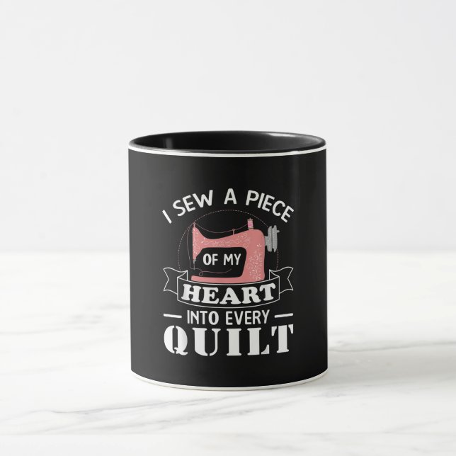 Mug Drôle Quilters Dons (Centre)