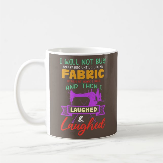 Mug Drôle Quilting Couture Dons Cadeau Pour L'Égout (Gauche)