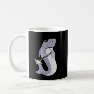 Mug Drôle Requin Portant Des Lunettes De Soleil Jouer