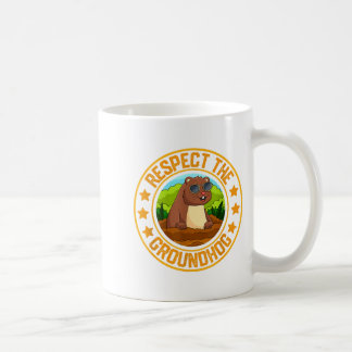 Mug Drôle Respectez Le Jour De La Marmotte Humour Anim