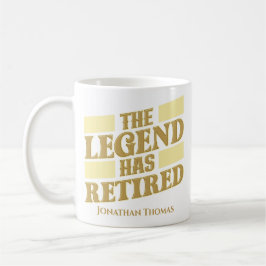 Mug Drôle retrait légende personnalisée