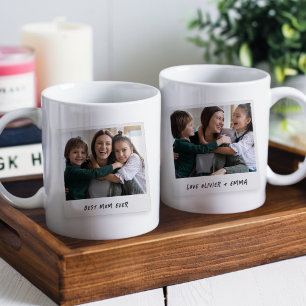 Mug Drôle Rétro Meilleure Maman Personnalisée 2 Photos