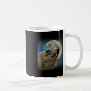 Mug Drôle Rock Hyrax Avec Mème Lune