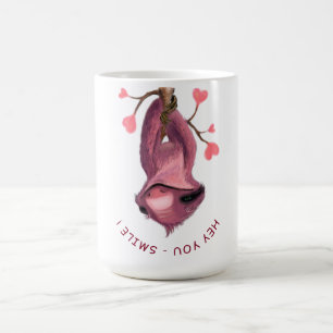 Mug Drôle romantique Sloth Smile Dessin de dessin