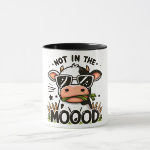 Mug Drôle/Sarcastique animal dire/vache