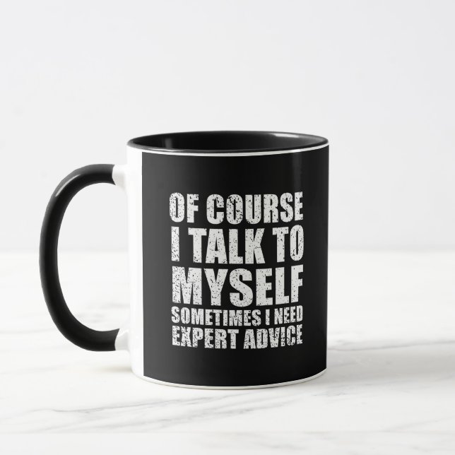 Mug Drôle sarcastique citant sarcasme humour (Gauche)