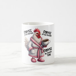 Mug Drôle/Sarcastique Paroles d'animaux/poulet