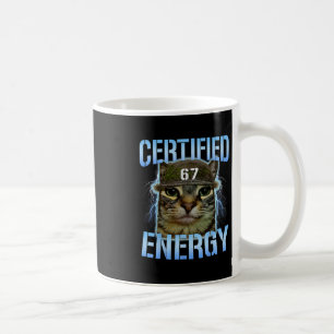 Mug Drôle Six Sept 67 Mème Énergie Certifiée Maudite C