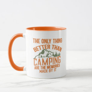 Mug Drôle slogan de camping été citations
