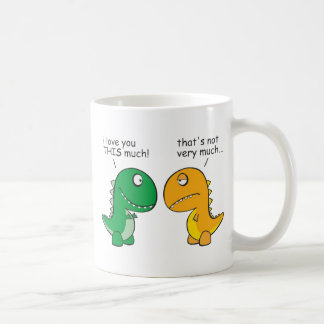 Mug drôle-T-Rex-petit-bras-bande dessinée