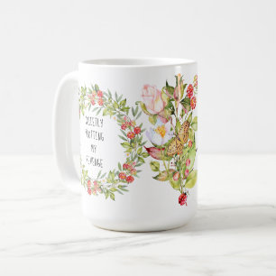 Mug Drôle   Tracer Tranquillement Ma Revanche Ou N'Imp