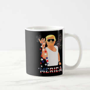 Mug Drôle Trump sel Merica liberté 4 juillet cadeaux