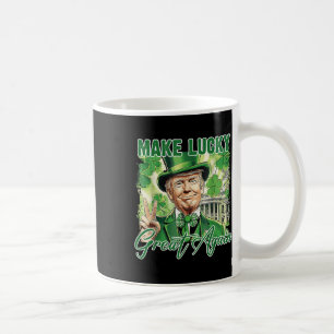 Mug Drôle Trump Stpatrick Day Rendre sa chance à la gr