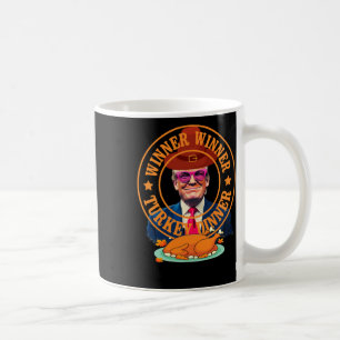 Mug Drôle Trump Winner Dîner Turquie Thanksgivi