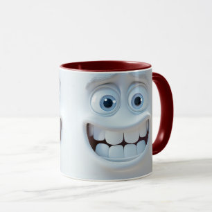 Mug Drôle Visage Expression Céramique ☕ café