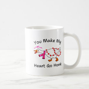 Mug Drôle Vous Faites Mon Cœur Aller Klaxon Oie Ridicu