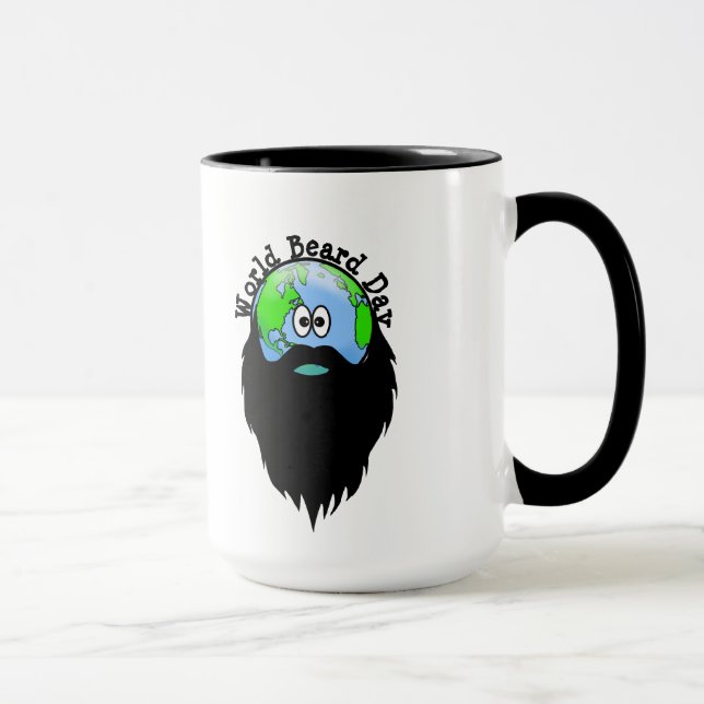 Mug drôle World Beard Day (Droite)