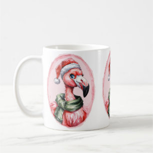 Mug Drôles d'animaux: Spécial Noël - Flamant 1