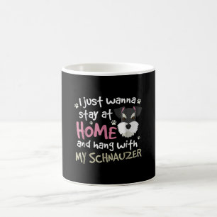 Mug drôles de barbe schnauzer de peur hommes miniatur