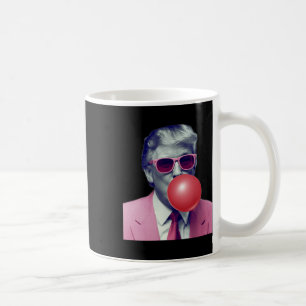 Mug Drôles de bulles de chewing-gum Trump Yum Cadeaux