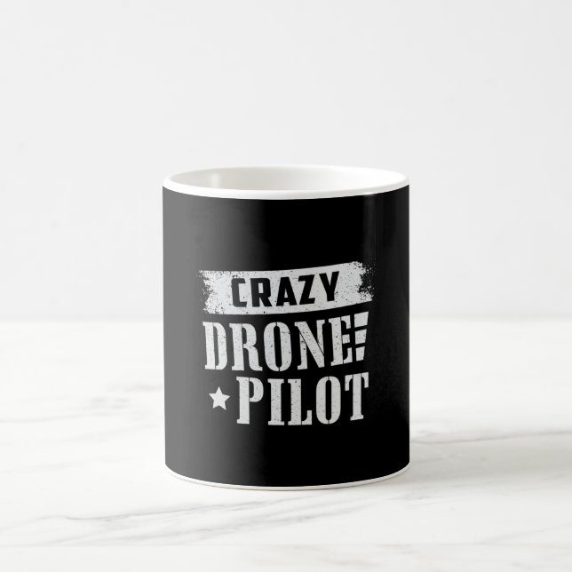 Mug Drones Pilotes Quadcopter Drones FPV Camera Cadeau (Centre)