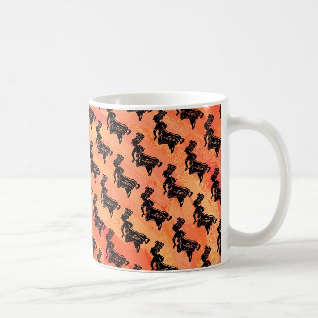 Mug Drum Orange New York Boogie Nights (Droite)