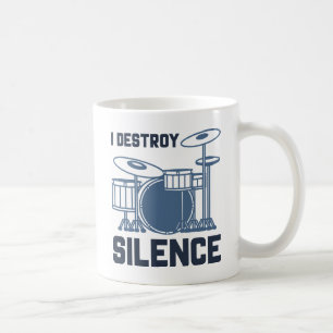 Mug Drummer I Détruire le silence