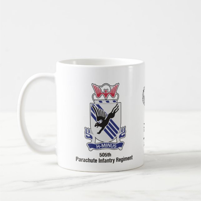 Mug du 505e régiment d'infanterie de parachute (Gauche)