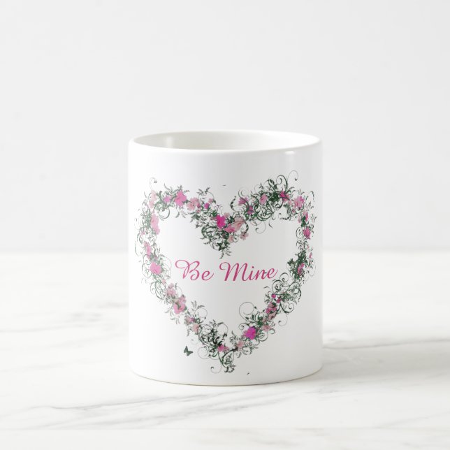 Mug du coeur floral (Centre)