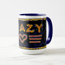 Mug du coeur fou