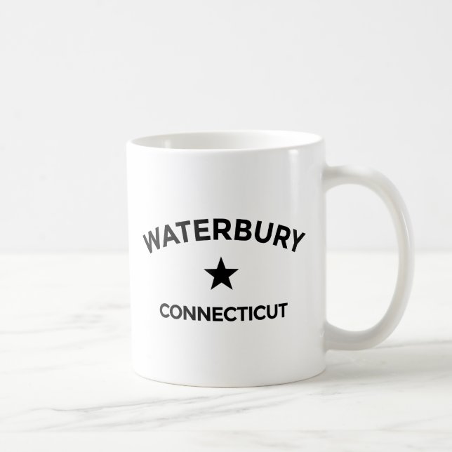 Mug du Connecticut de Waterbury (Droite)