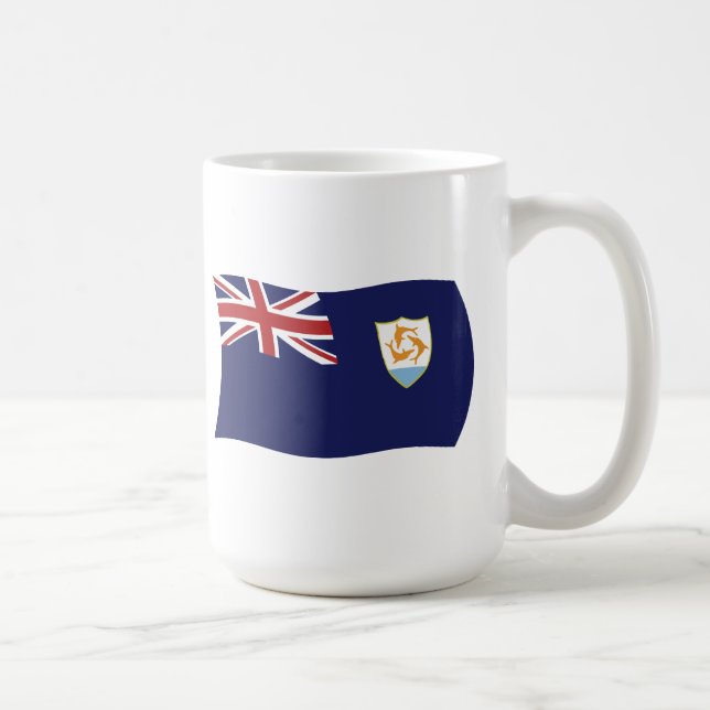 Mug du drapeau d'Anguilla (Droite)