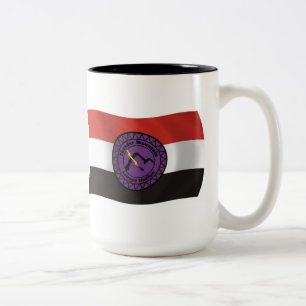 Mug du drapeau de la nation Lenape de Thunder Moun