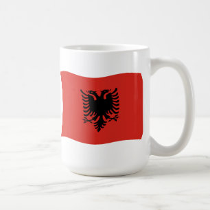 Mug du drapeau de l'Albanie
