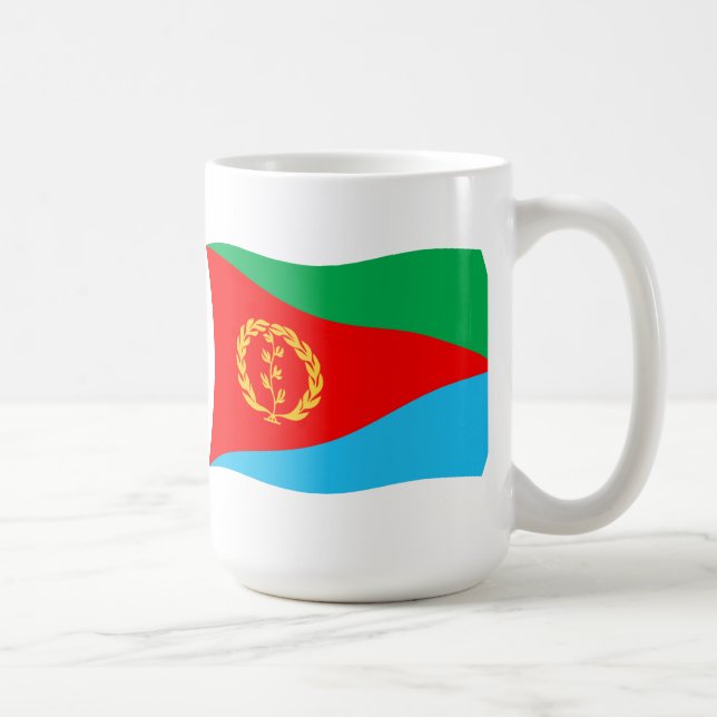 Mug du drapeau de l'Érythrée (Droite)