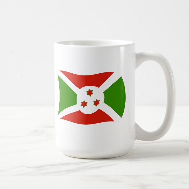 Mug du drapeau du Burundi (Droite)