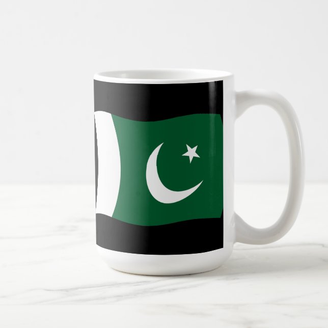 Mug du drapeau du Pakistan (Droite)