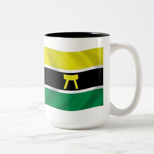 Mug du drapeau du peuple Ashanti (Droit)