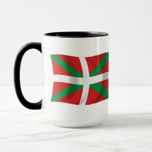 Mug du drapeau du peuple basque