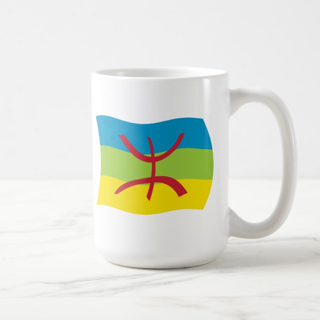 Mug du drapeau du peuple berbère (Droite)
