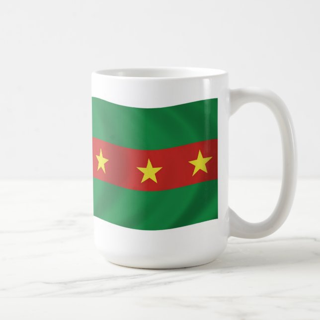 Mug du drapeau du peuple Ewe (Droite)