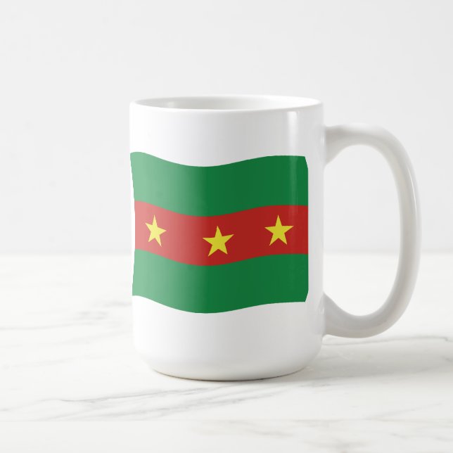 Mug du drapeau du peuple Ewe (Droite)