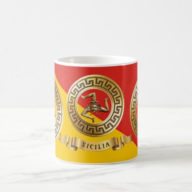 Mug du drapeau sicilien (Centre)
