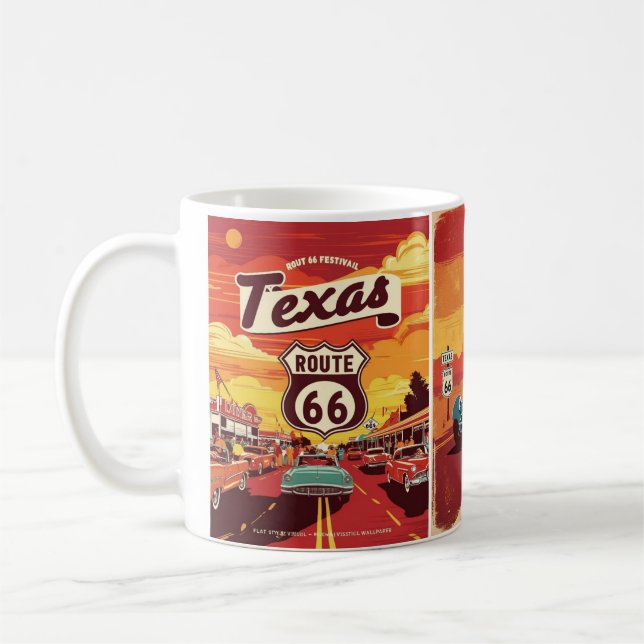 mug du festival texas route 66 (Gauche)